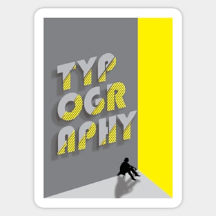 Typography Sticker